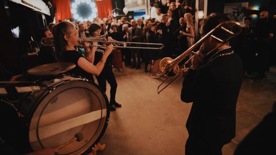 Fringe Jazz Fest Brass Band til DMA Jazz 2019 Foto: Kristoffer Juel Poulsen